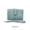 R855-Lightgreen, variant on Women's short frosted wallet Korean version student small fresh cute Tri-fold  multi cardslot zero wallet multifunctional wallet