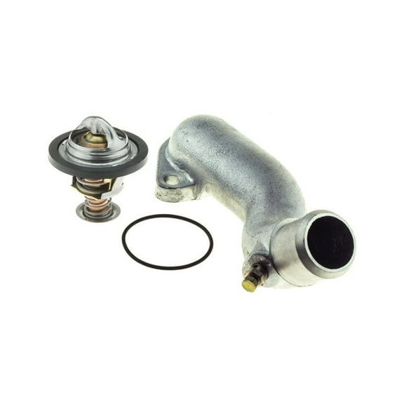 Engine Coolant Thermostat Housing Assembly - Compatible with 2000 - 2005 Chevy Impala 3.4L V6 2001 2002 2003 2004