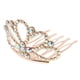 thumbnail image 1 of Mini tiara de princesa de cristal Sunnimix para el cabello, 1 of 8
