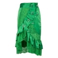 thumbnail image 6 of BJUTIR Womens Skirts Vintage Black Lace Edge Punk Rock Gothic Skirt High Waist Irregular Skirt, 6 of 6