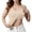 Beige, variant on Women's Wirefree Padded Camisole Built in Bra Cotton Tank Tops for Yoga Softball Shirts Breathable Layering Undershirt with Removable Cups for Daily Wear, Red, 3XL