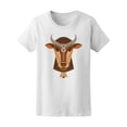 thumbnail image 1 of Indian Style Cow T-Shirt Men -Image by Shutterstock, Male Small, 1 of 2