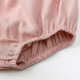 thumbnail image 6 of Bnwani 1PC Savings Baby Girls Toddler Ruffles Jumpsuit Cotton Linen Romper Fashion Cute , Size 12-24 M, 6 of 9