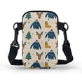 thumbnail image 2 of HELLHERO Winter Sweaters Shoulder Bag Polyester with Shoulder Strap Messenger Bag for Travel Daily Use, 2 of 7