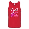 thumbnail image 2 of for a Support Awareness Mens Graphic Tank Top, Red, Small, 2 of 3