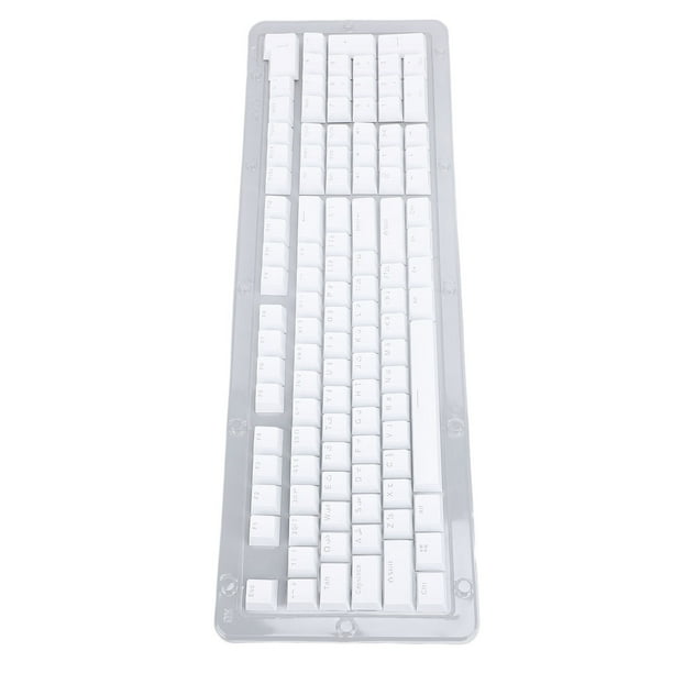 112 Teclas Conjunto De Teclas De Teclado Mecánico árabe, Diseño Minimalista Para 61/64/68/84/87/96/98/100/104/108 Diseños ABS, Compatible Con Retroiluminación