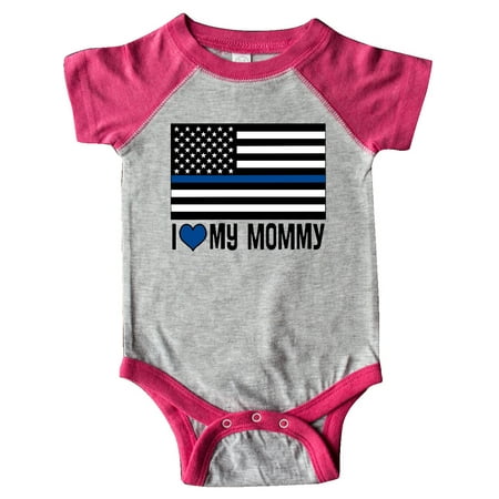 

Inktastic Police Officer Mommy Law Enforcement Gift Baby Boy or Baby Girl Bodysuit