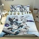 thumbnail image 1 of Tokyo Ghoul Conjunto de sábanas temático, trío de piezas, cómodo y amigable con la piel, diseño único, regalo de decoración para el hogar para familiares, amigos y fans,173cm *218cm, 1 of 6