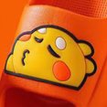 thumbnail image 5 of HCNTES Toddler Kids Fashionable Slides Soft Sole Non-Slip Slippers for Spring Summer Beach Pool Water Play Loungewear(Z01-Orange,2), 5 of 7