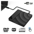 thumbnail image 2 of Portable High-speed USB 3.0 CD DVD-RW Optical Drive External Slim Disk Reader Desktop PC Laptop Tablet Promotion DVD Player ,Swivel Screen, 2 of 6