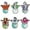 Purple Vest, variant on Lily Cute Snowman Winter Holiday Self Adhesive Iron On Applique Sticker Patch