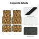thumbnail image 4 of Fotbe Zebra Juego de 4 Tapetes para Auto con Estampado – Alfombrillas de Goma Reforzada, Diseño Antideslizante, Protección para Todo el Año – Vehículos, Autos, Camionetas y SUVs, 4 of 7