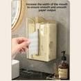 thumbnail image 4 of JLFNYA Tissue Box Covers, Kleenex Box Cover, Paper Towel Box Wall Mounted, Inverted Hanging Paper Drawer Box, Tissue Box Cover, Suitable for Toilet, Bathroom, Kitchen, Bedroom, Livingroom, Office, 4 of 8