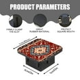 thumbnail image 2 of Hitch Cover Fits For 2-Inch Hitch,A Beautiful Pattern Of A Persian - Style Carpetrubber Trailer Hitch Cover Tube Plug Insert,Car Exterior Accessories, Receiver Tube Hitch Plug, 2 of 6