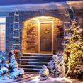 thumbnail image 4 of Warm White Christmas Ladder Lights - Santa Climbing Ladder with Lights, Waterproof Christmas Yard Decorations Outdoor, Christmas Wall Decor & Christmas Window Lights for Large Christmas Trees, 4 of 5
