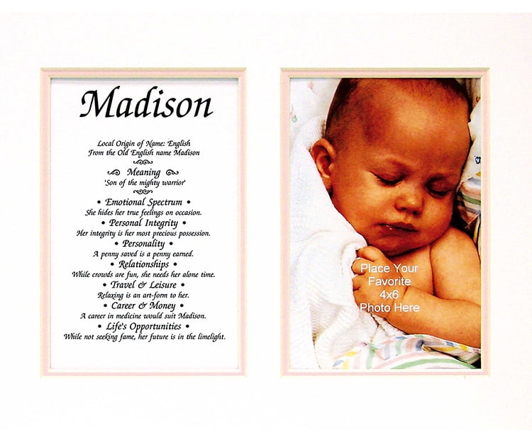 8x10 Baby Photo First Name Meaning Girl Walmart Com Walmart Com