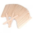 thumbnail image 4 of Palos De Cera De Madera, Aplicador De Espátula, Depresor De Lengua Desechable, 100 Uds., Seguro Para Uso Profesional En Salón De Casa, 15cm, 1,8 Cm, 4 of 7