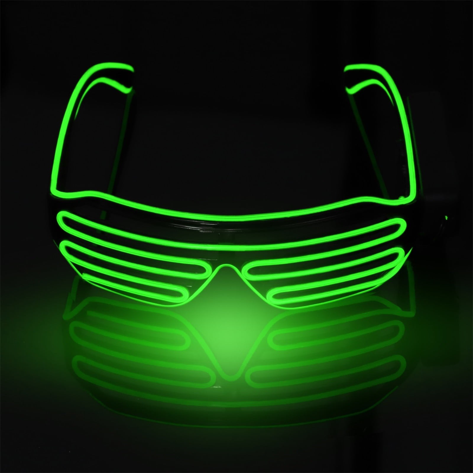 Light Up Neon LED Glasses Glow Flashing LED Sunglasses Costumes For