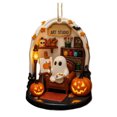 thumbnail image 1 of Coin de Lecture Mignon d'Halloween Pendentif Décoratif en Acrylique, 1 of 2