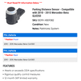 thumbnail image 2 of Parking Distance Sensor - Compatible with 2010 - 2015 Mercedes-Benz GLK350 2011 2012 2013 2014, 2 of 2