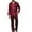 Mens Pajamas Wine, variant on Silk Pajama Sets for Men with Pockets Two Piece Soft Satin Loungewear Outfits Mens Casual Solid Long Sleeve Shirts and Pants Sleepwear Set