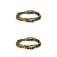 thumbnail image 4 of Qarigey Cuentas Cadena de cintura Estilo simple Accesorio de decoración de moda Verano al aire libre Vestido de playa Cadenas para el vientre Type15 NO15, 4 of 6