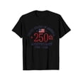 thumbnail image 5 of ibiyuan Usa 250th Anniversary Shirt T Shirts for Women Crew Neck 250 Anniversary Usa Holiday Short Sleeve Independence Day Funny Shirts Womens Holiday Tops, 5 of 5