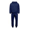 thumbnail image 7 of Hogleaql Sweat Suits for Men 2 Piece Hoodie and Sweatpants Solid Color Fleece Pullover Hoodies Jogging Running Pants Set Sweat Winter Suits with Pockets Navy 2XL, 7 of 7