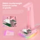 thumbnail image 1 of Audífonos Soporte de pantalla para ONIKUMA ST-2 con 3 puertos USB + soporte para puerto de audio (rosa), 1 of 6