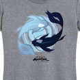 thumbnail image 3 of Avatar - The Last Airbender - Moon and Ocean Spirit Koi - Women's Short Sleeve Graphic T-Shirt, 3 of 5