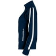 thumbnail image 4 of Holloway Sportswear XS Womens Determination Jacket Navy/White 229342, 4 of 5
