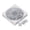 White, variant on CPU Fan, Silicone Pad 4 Pin PWM Reverse 9 Blades Case Cooler Fan 140mm 5V ARGB Quiet for PC Black,White