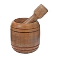 thumbnail image 1 of Mango Wood Mortar & Pestle 4", 1 of 4