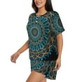 thumbnail image 2 of Xecao Mandala print Swimsuit for women, Summer-ready, sporty style.Quick-dry fabric. Many sizes & colors., 2 of 9