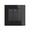 Black, variant on Crystal Tempered Glass Panel 3 Gang 1 Way On / Off Rocker Wall Light Switch 16A DC / AC 5-250V White Black Grey Gold ,Easy to Installation