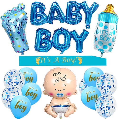 large baby shower balloons