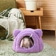 thumbnail image 5 of Cama para hámster cómoda para otoño e invierno, cueva para animales pequeños, hábitat de escondite. Púrpura, 5 of 9