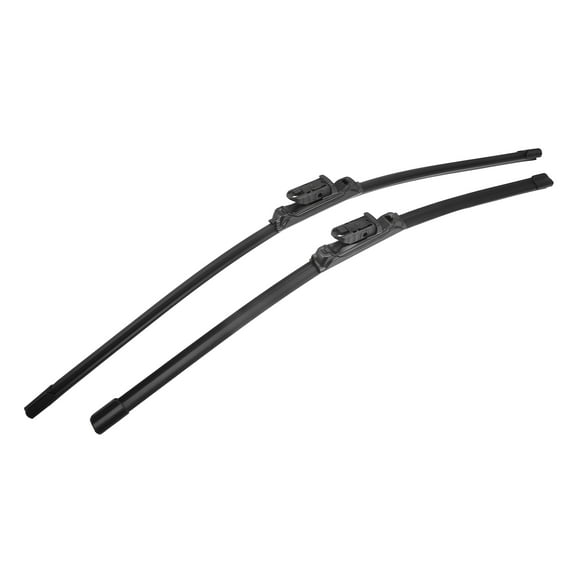 Unique Bargains 1 Pair 28"-24" Coating Silicon Front Windshield Wiper Blade for Honda Civic Coupe Top-Lock Not J/U Hook
