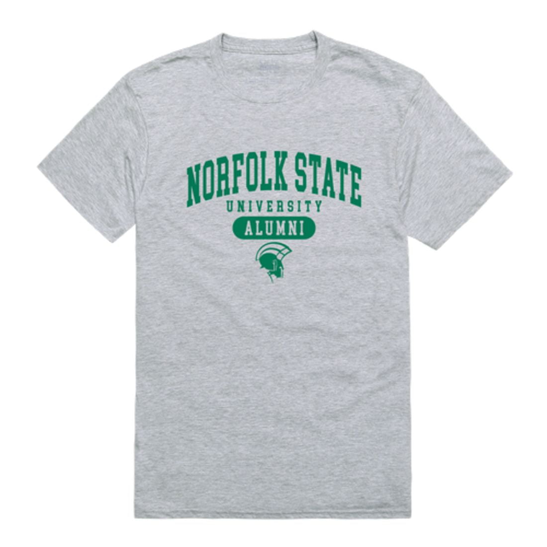 Nsu Norfolk State University Spartans Alumni Tee T Shirt Heather Grey Small Walmart Com