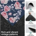 thumbnail image 3 of Pioneer Flower Floral Print Pattern Kitchen Rugs Sets Of 3,Kitchen Runner Rugs Non Skid Washable,Decorative Kitchen Floor Mats for Kitchen,Sink,Laundry,17"x30"+ 17"x47" + 17"x59", 3 of 6