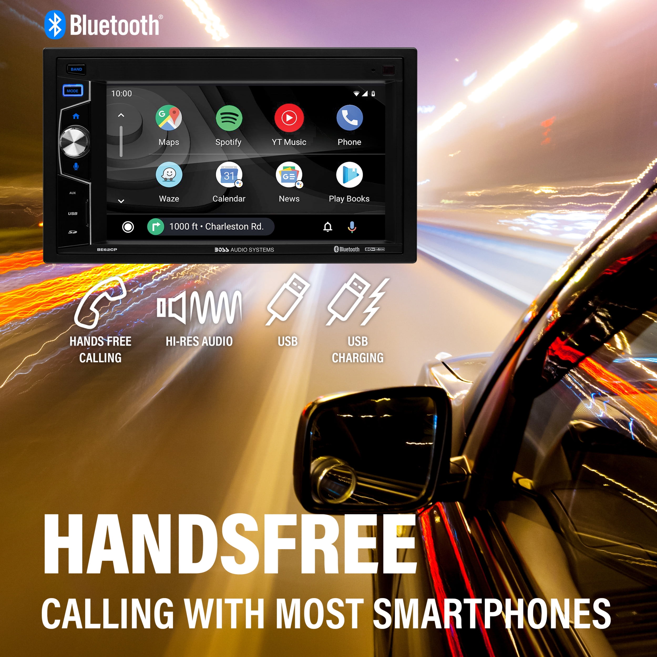 BOSS Audio Systems Elite Series BE62CP Car Audio Stereo System