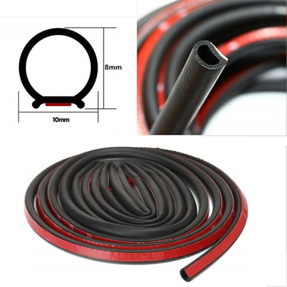 26ft Self Adhesive Rubber Weather Draft Seal Strip Weatherstrip Car Window Door