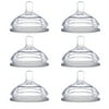 Comotomo Replacement Silicone Nipples, Fast Flow - 6 Pack