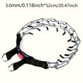 thumbnail image 2 of CNKOO A Golden Clip-style Dog Training Collar With A Quick-release Buckle  Durable Pet Supplies For Behavior Correction And Obedience Training - Other Patterns, 2 of 6