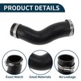 thumbnail image 4 of Manguera del radiador de Unique Bargains para Hyundai i40 I CW (VF) 1.7 CRDi 2011-2019 No. 282742A802 Manguera de aire de goma negra 1 Pc, 4 of 6