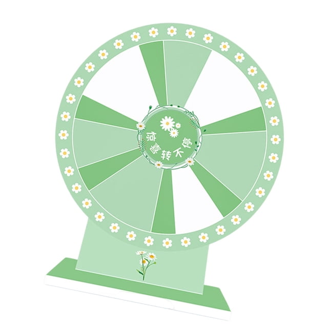 Elodie Tabletop Prize Turntable Compact for Teaching Activity Carnival Supermarkets Style C