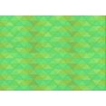 thumbnail image 1 of Ahgly Company Machine Washable Indoor Rectangle Transitional Emerald Green Area Rugs, 2' x 3', 1 of 7