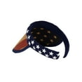 thumbnail image 2 of Top Headwear USA America Flag Star Vintage Visor - Dark, 2 of 5