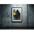 thumbnail image 4 of Ghost Holding Fire Poster Print, Ghost With Fire Ball Halloween Poster, Poster For Halloween, Wall Art Halloween, Ghost Wall Art, 4 of 5