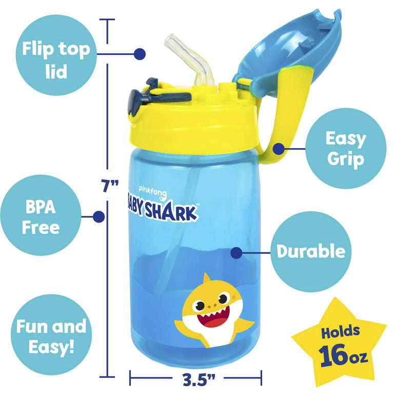 Baby Shark Decorate Your Own Water Bottle